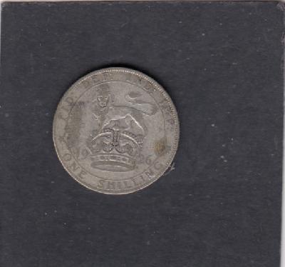 Beschrijving: 1 Shilling  GEORGIUS V 